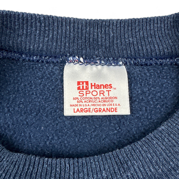 Vintage Country Collection Sweater Adult MEDIUM Blue 80s Americana Nostalgia - Picture 3 of 4